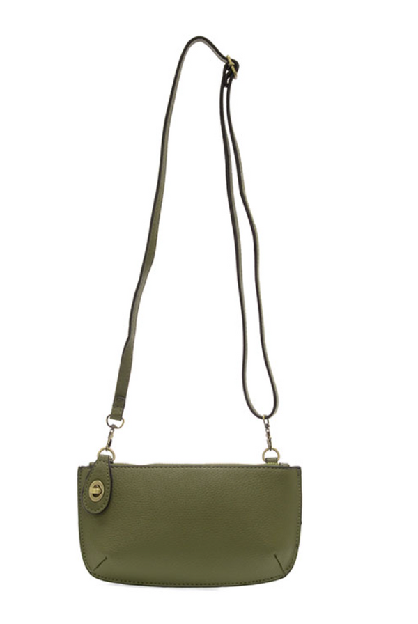 Olive Grove Crossbody Wristlet Clutch