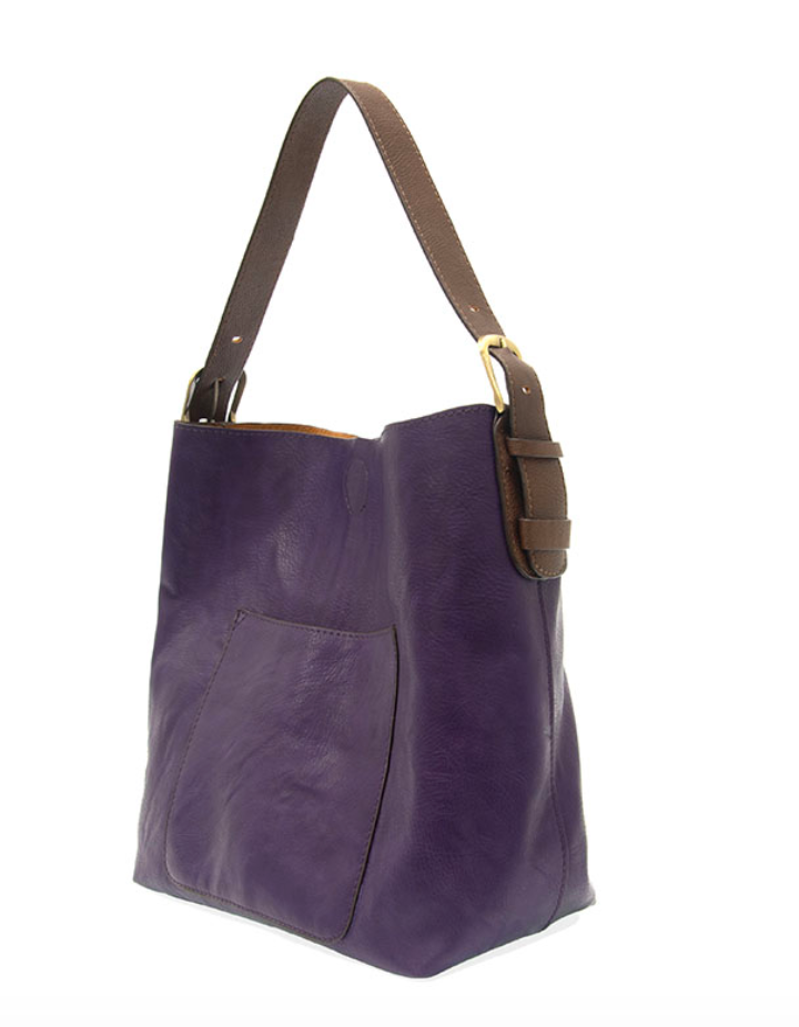 Mystic Purple 2pc Hobo Handbag