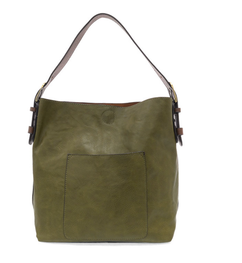 Olive Brine 2pc Hobo Handbag