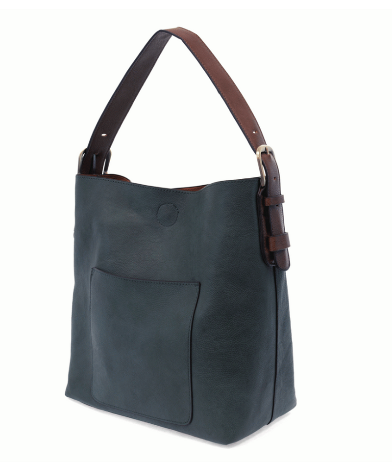 Dark Chambray 2pc Hobo Handbag