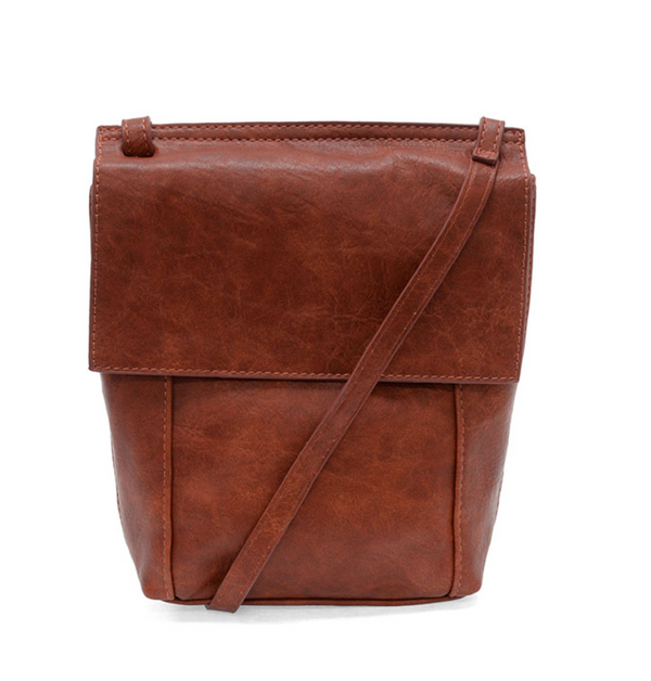 Cinnamon Front Flap Crossbody Bag