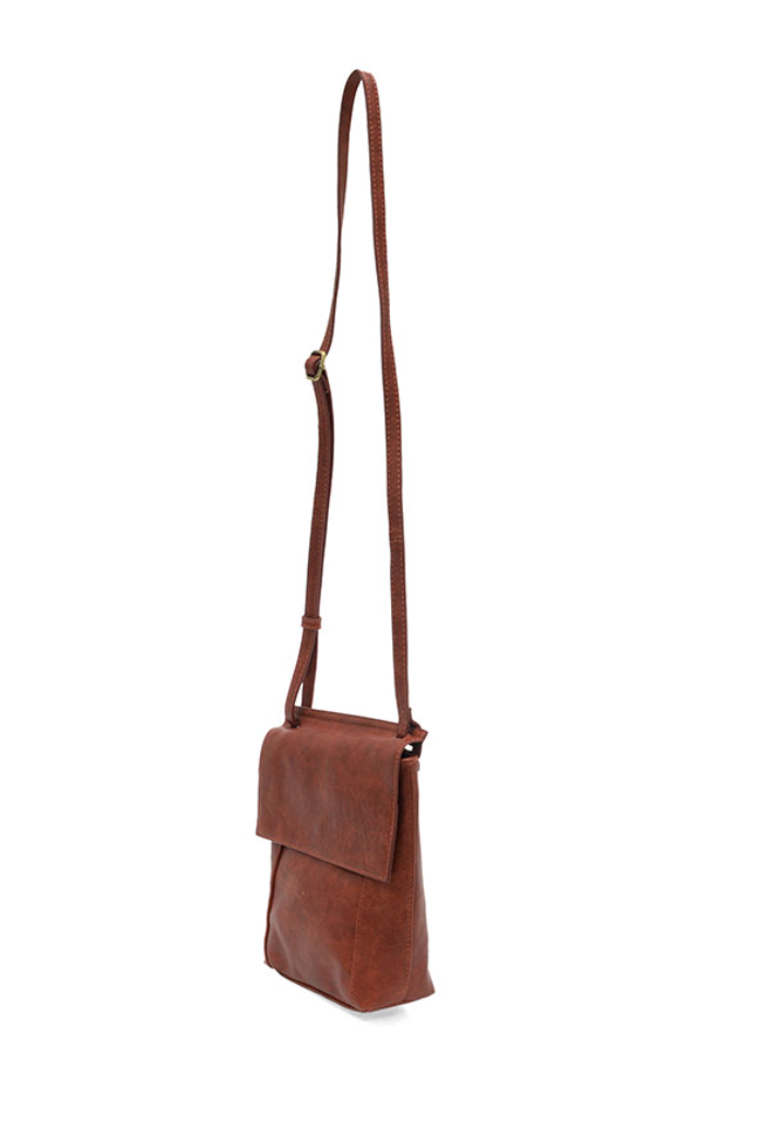 Cinnamon Front Flap Crossbody Bag