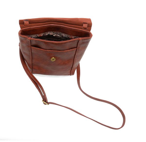 Cinnamon Front Flap Crossbody Bag