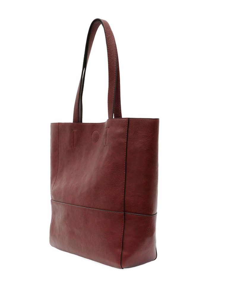Sangria Raw Edge Tote