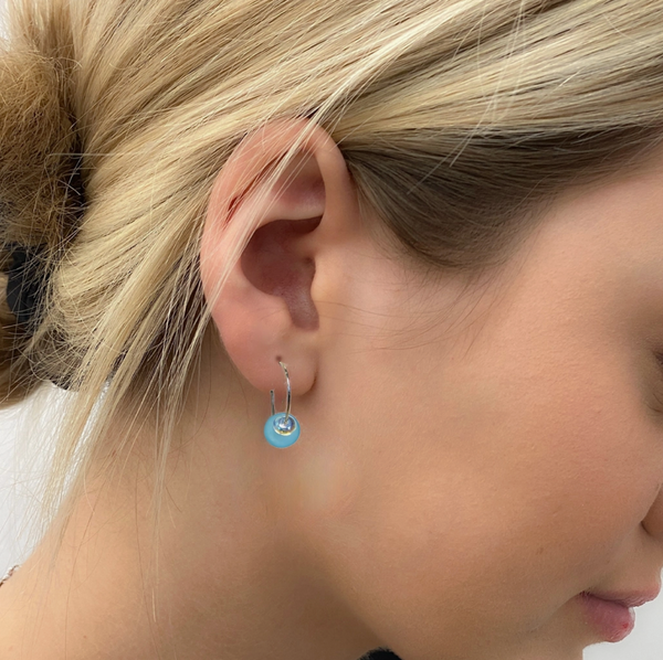 Squares Interchangeable Bead Earring