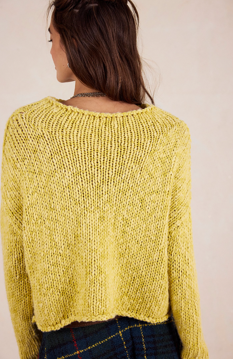 Mango Mint Roll Neck Sweater