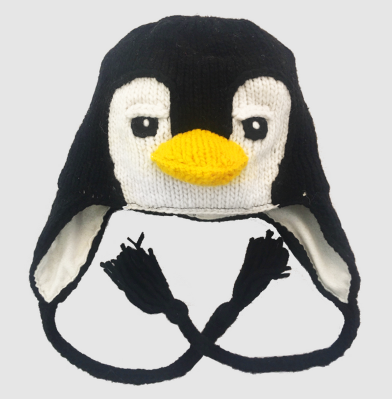 Youth Penguin Wool Hat