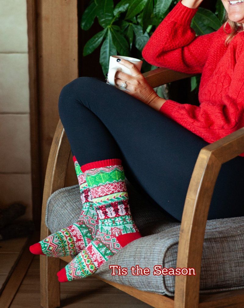 Tis the Season Sweater Sock