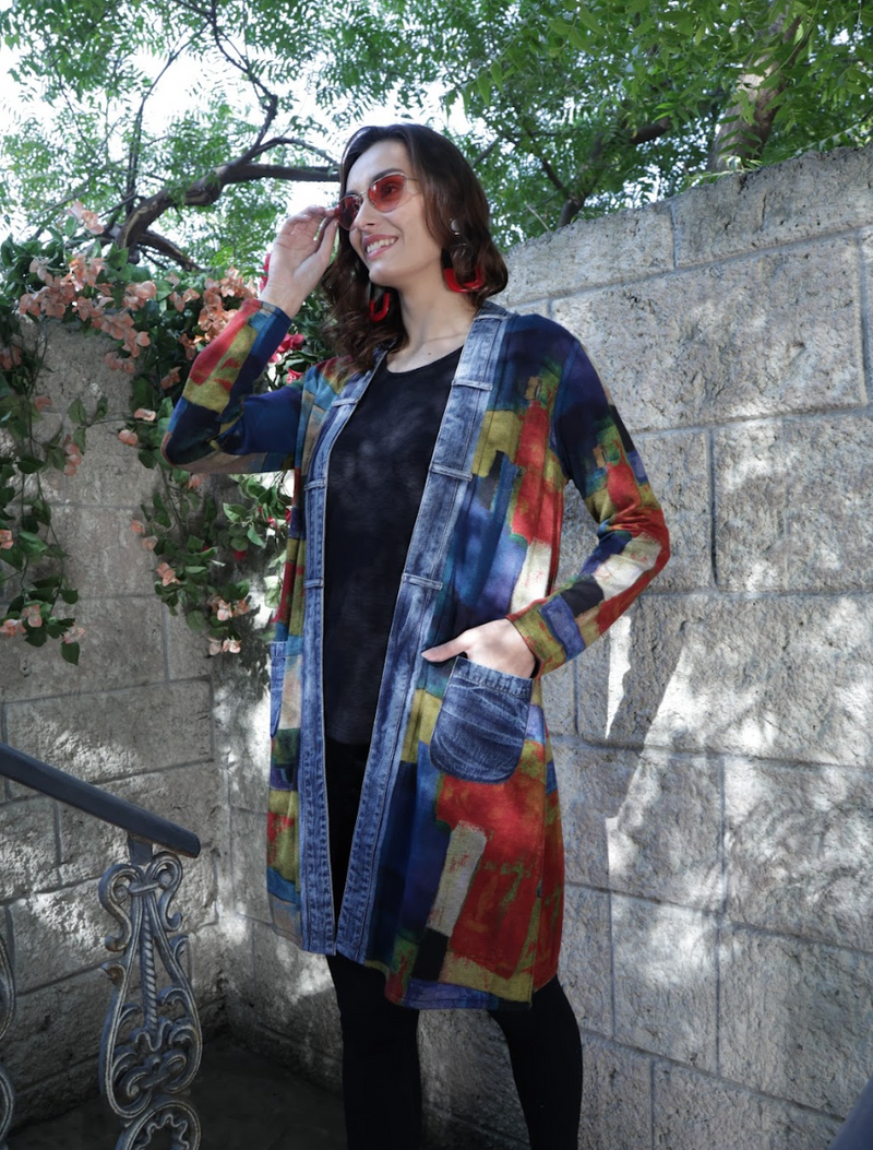 Demin Multi Reversible Jacket