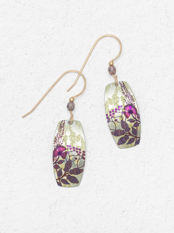 Sage Falling Bloom Earring