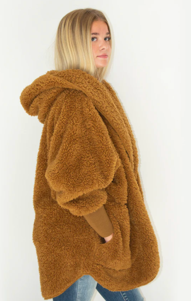 Butter Scotch Fleece Wrap