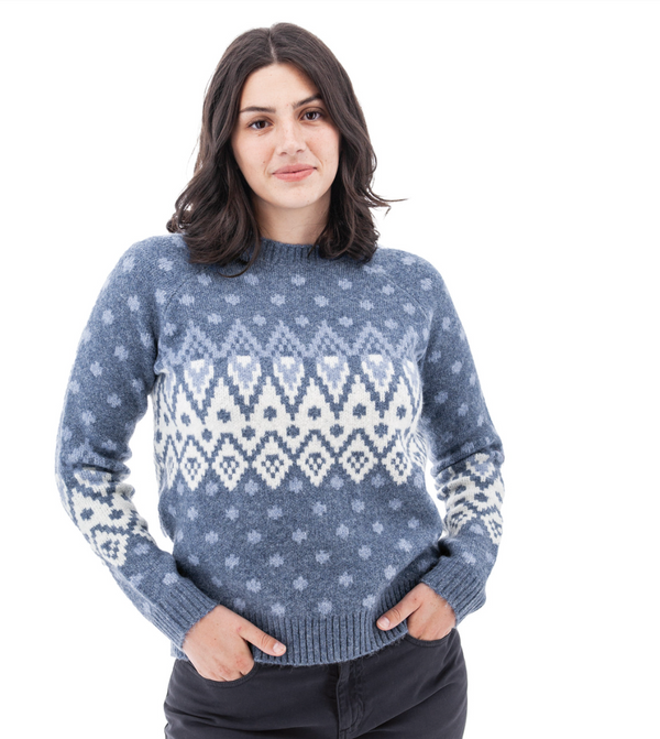 Blue Fairisle Sweater