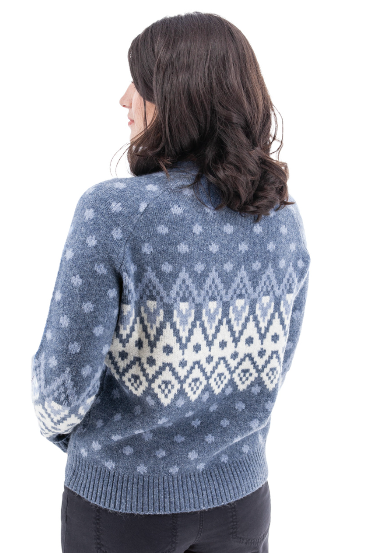 Blue Fairisle Sweater