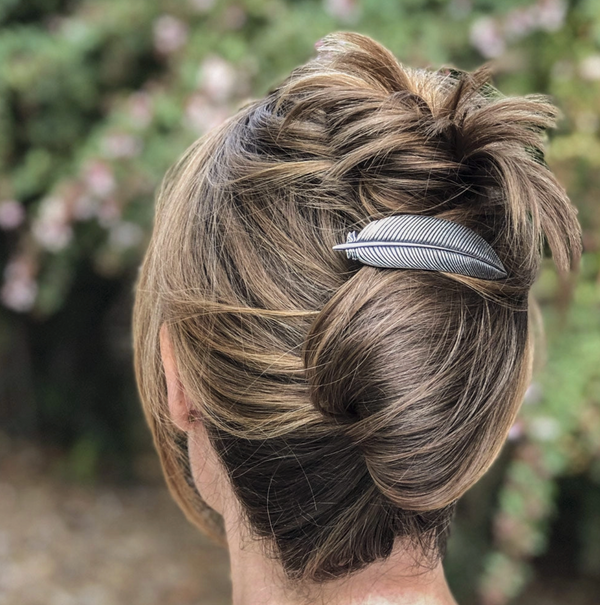 Feather Hair Clip