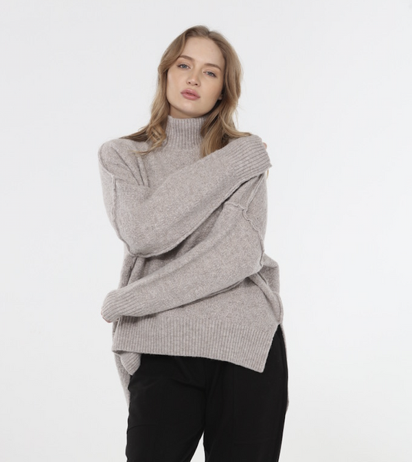 Taupe Oversized weater