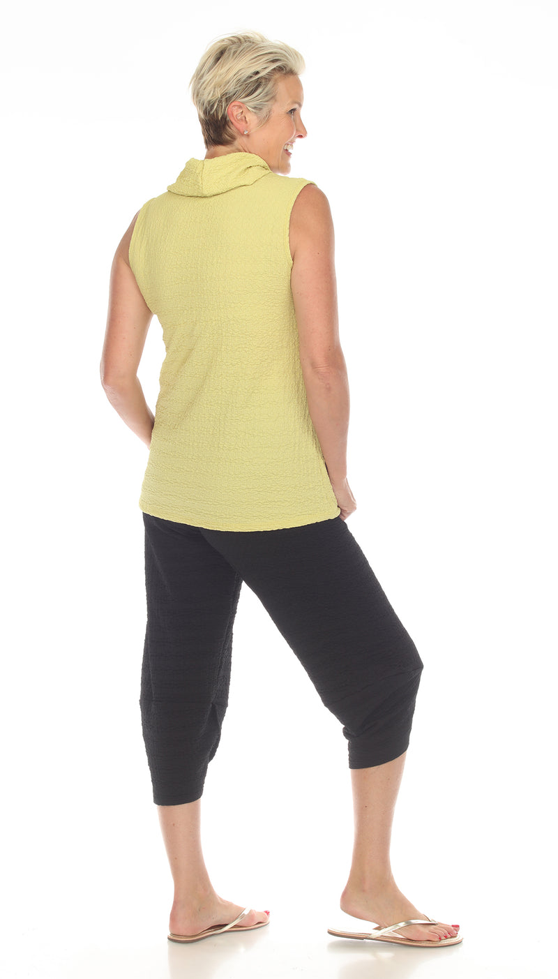 Cowl Neck Shaped Tunic Tank