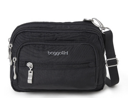Black Sand Triple Zip Bag