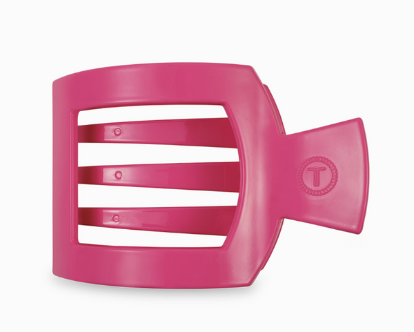 Tropical Punch Medium Square Flat Hair Clip