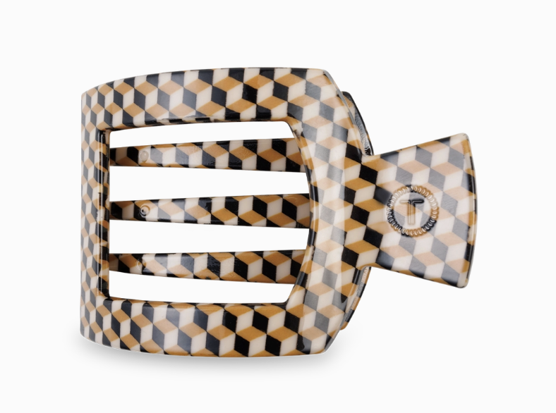 Gone Glamping Square Flat Hair Clip