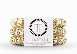 Small Leopard Hair Ties Set of 3