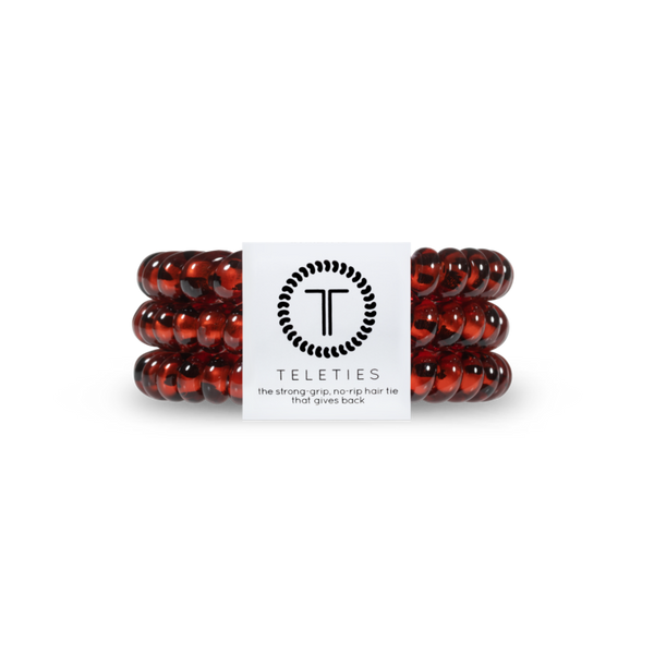 Sm Tortoise Hair Tie Set/3