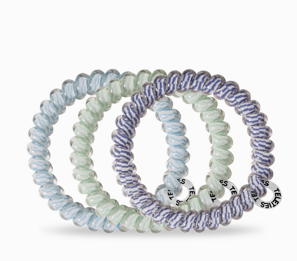 Small Totally Turquoise Hair Ties Set of 3