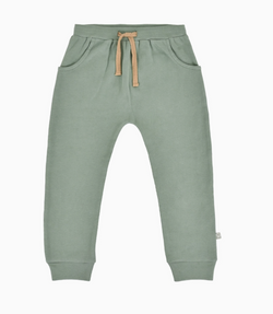 Basil Green Baby Kid Lounge Pants