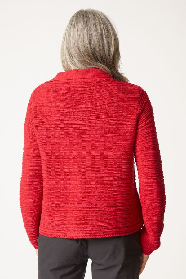 Ruby Knit Texture Pullover