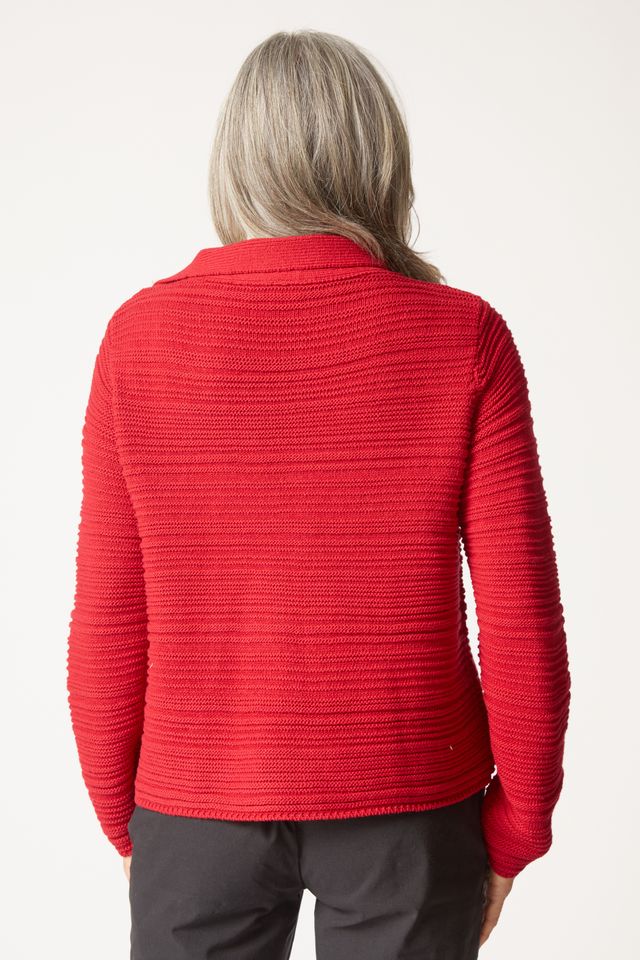 Ruby Knit Texture Pullover