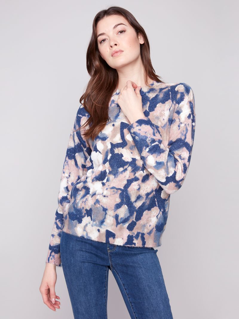 Reversible Crew Neck Sweater