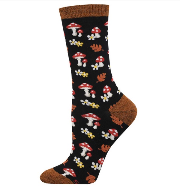 Gems Of The Forest Bamboo Crew Sock