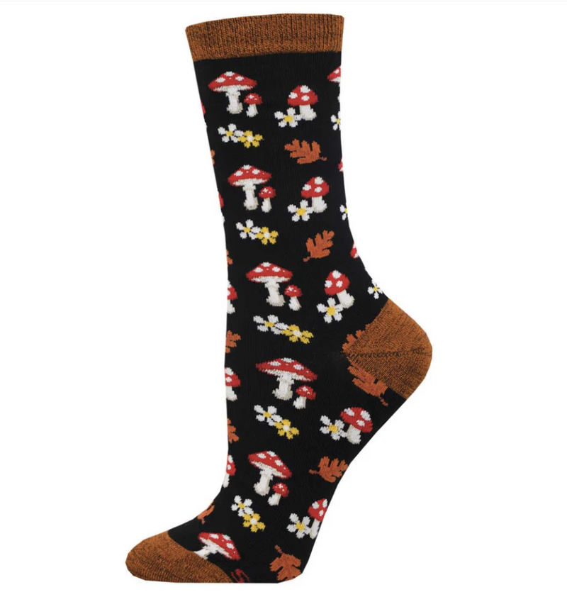 Gems Of The Forest Bamboo Crew Sock