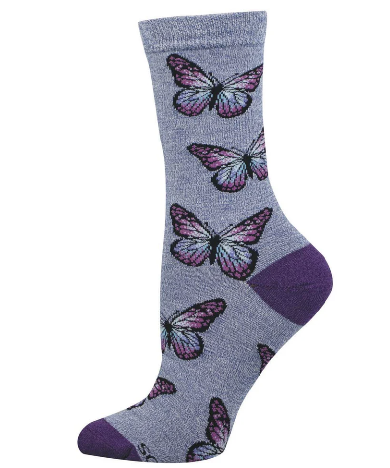 Wonderful Wings Bamboo Crew Sock