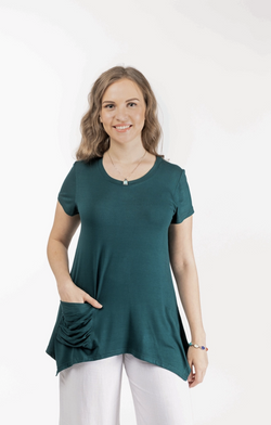 Green Pocketful Tee