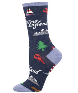 New England Crew Socks