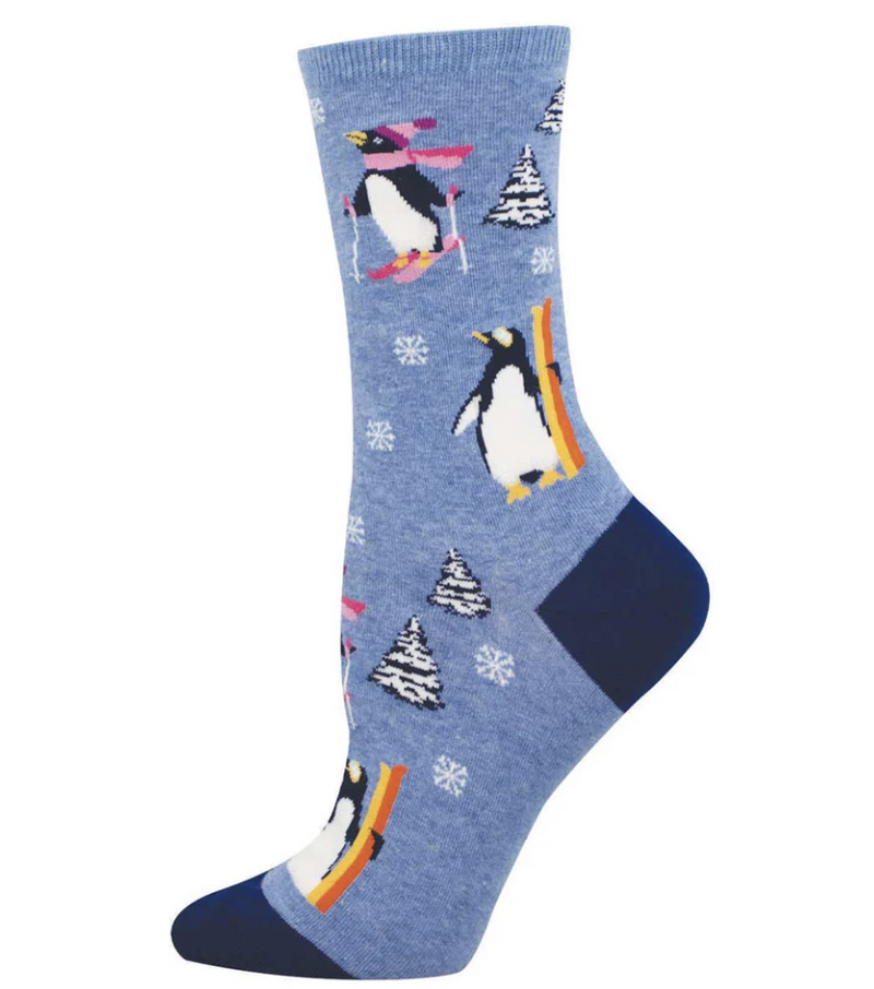 Downhill Penguins Crew Sock