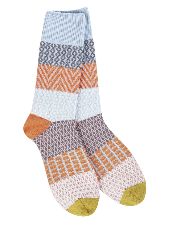 Whimsical Mix Crew Sock