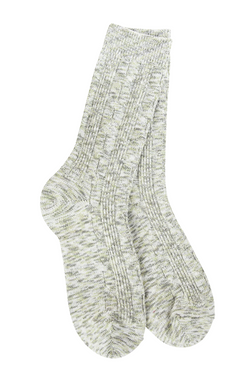 Envy Light Weight Cable Crew Sock