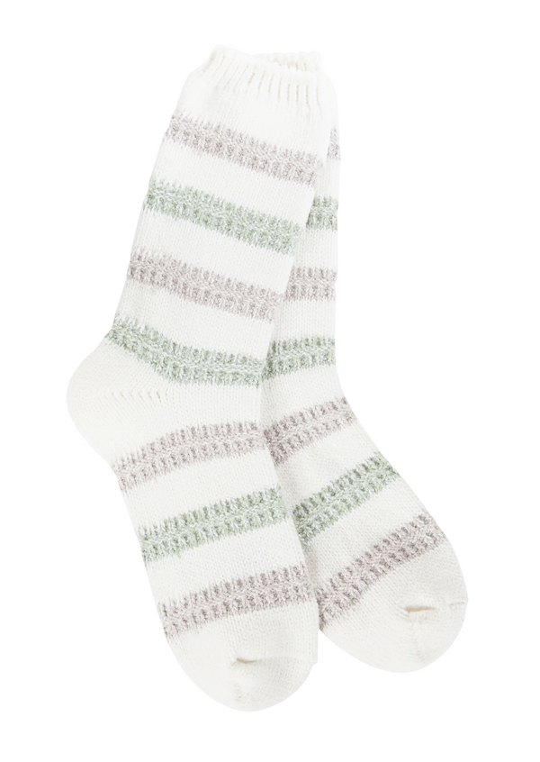 Meadow Stripe Crew Sock