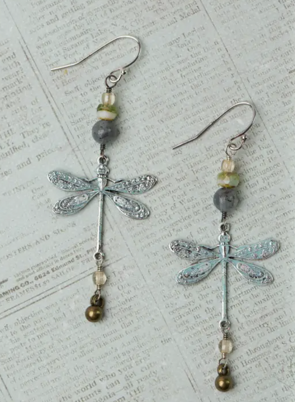 Wisdom Dragonfly Earring