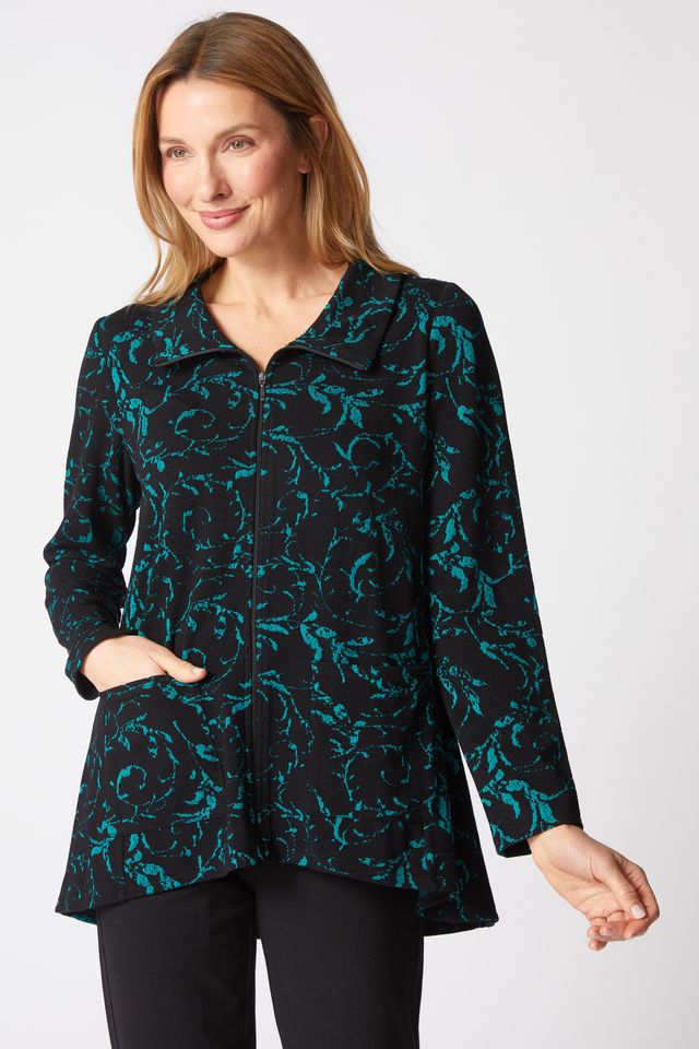 Everglade Zip Scroll Jacket