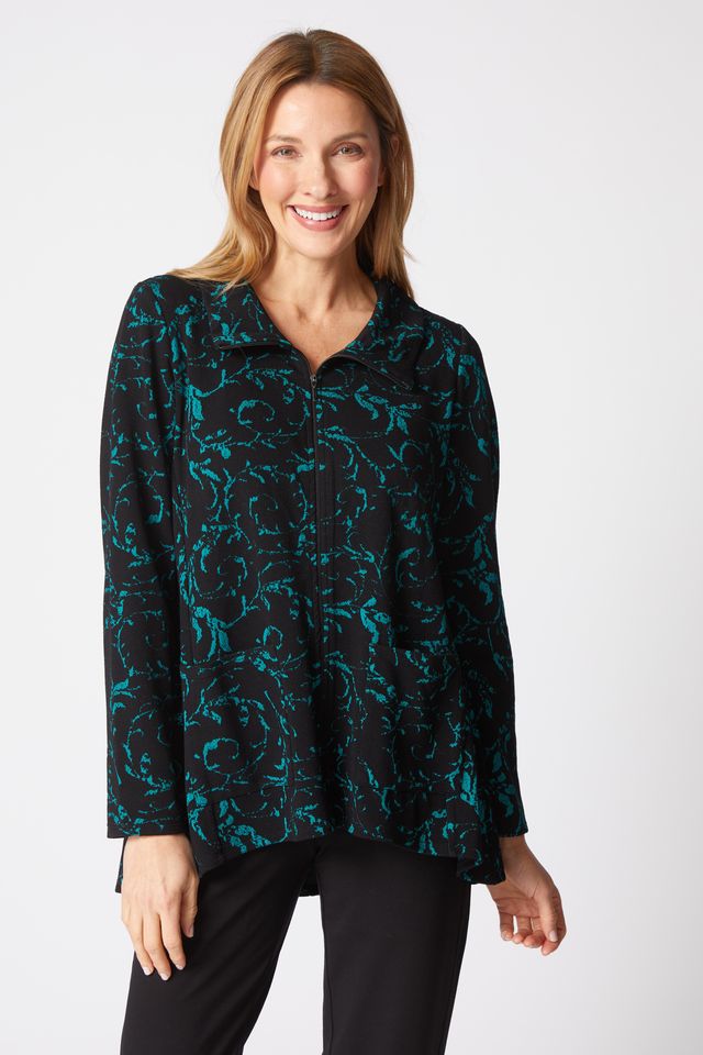 Everglade Zip Scroll Jacket