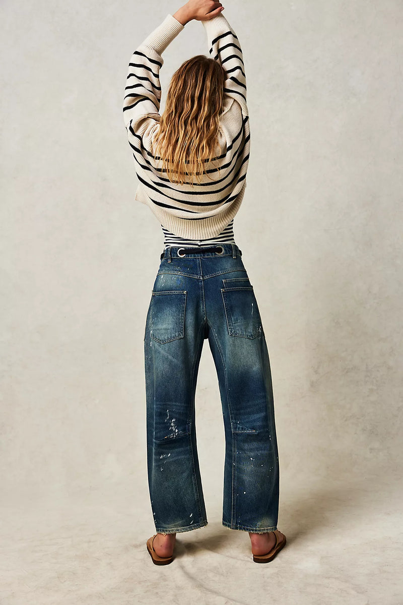 Moxie Barrel Jean