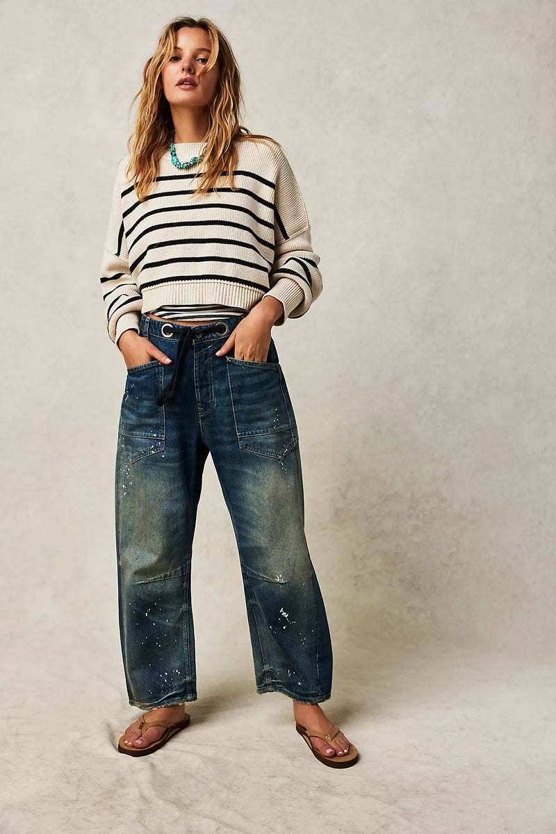 Moxie Barrel Jean