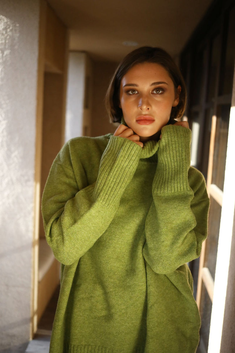 Green Apple Dogwalker Sweater