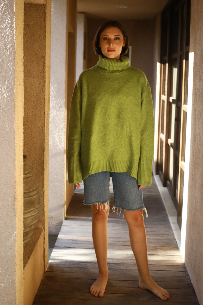 Green Apple Dogwalker Sweater