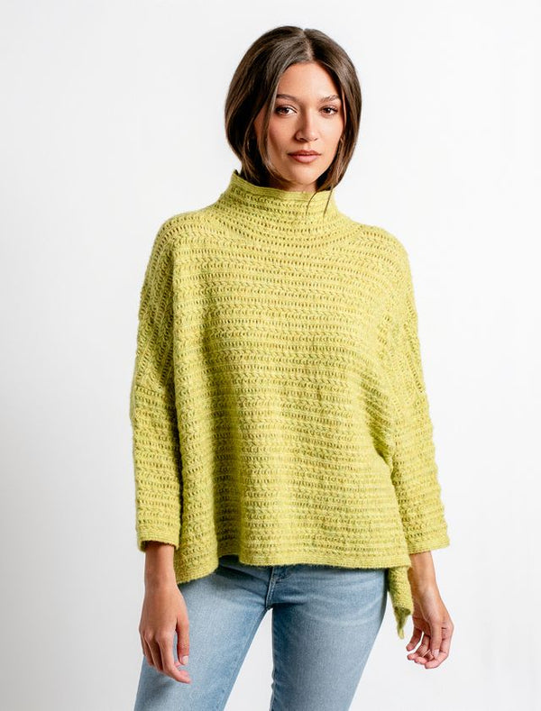 Retro Lime Knit Sweater