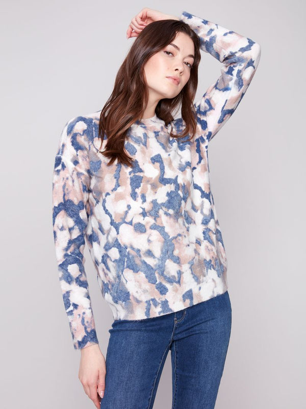 Reversible Crew Neck Sweater
