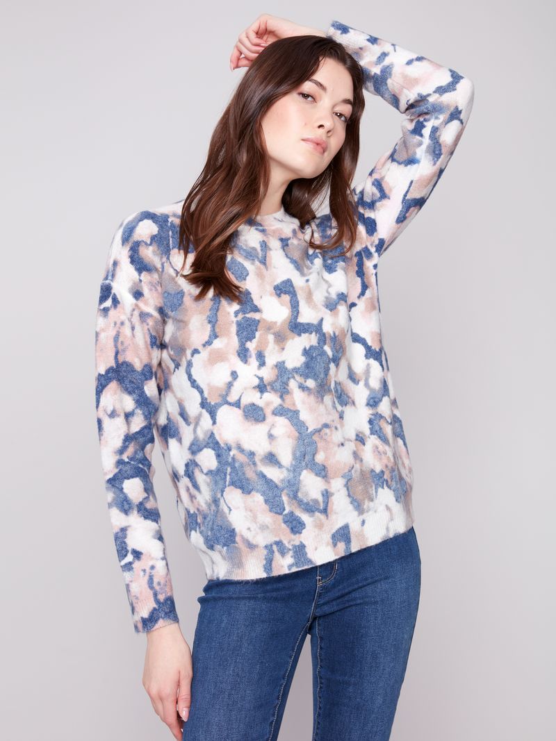 Reversible Crew Neck Sweater