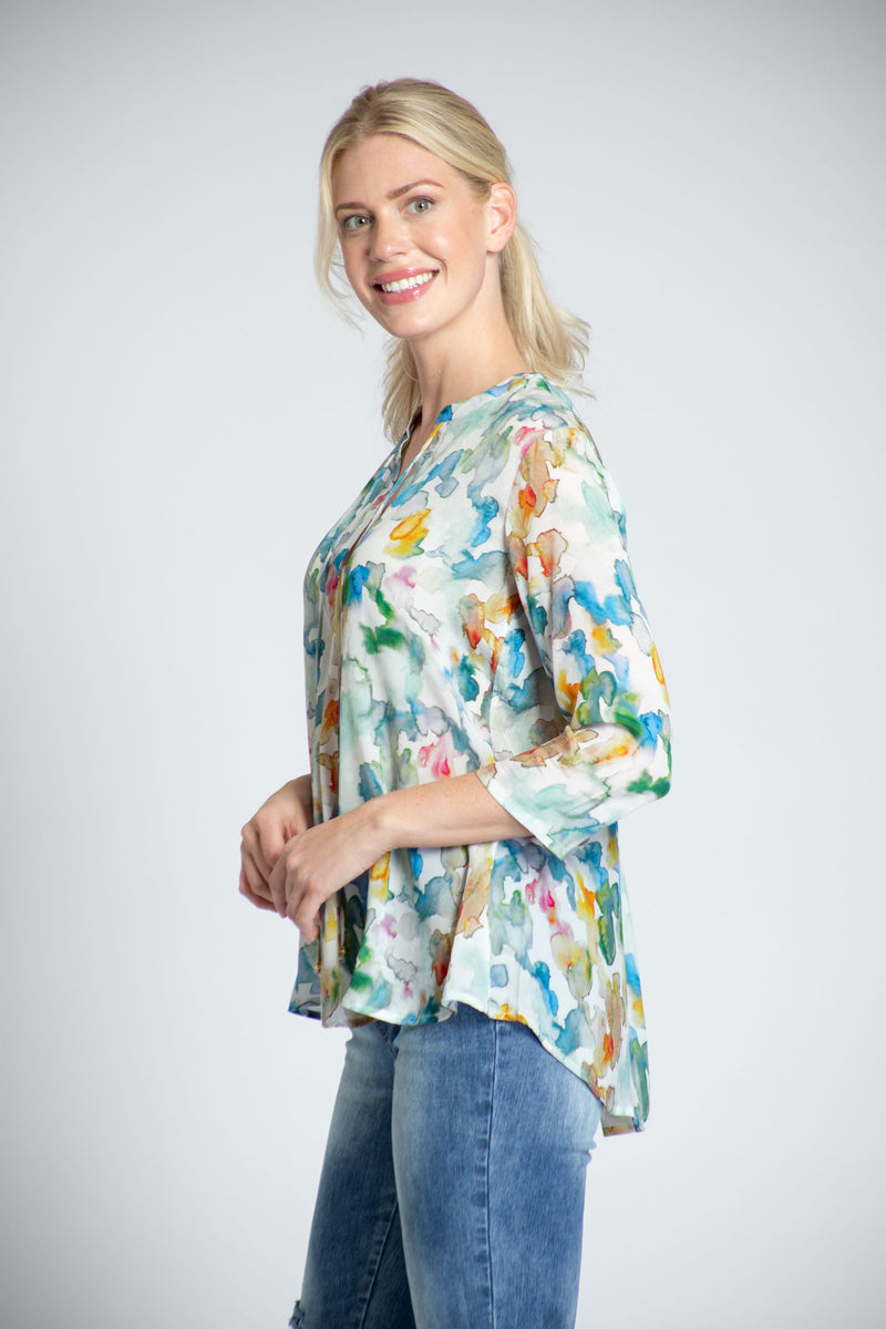 Multi Watercolor Pullover